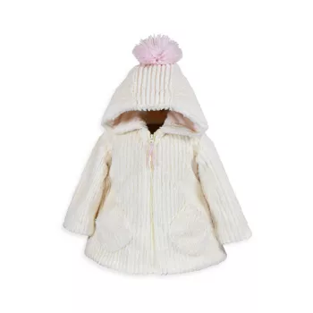 Baby Girl's &amp; Пальто с помпоном для маленькой девочки WIDGEON