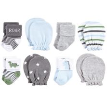 Комплект носков и варежек для мальчика, динозавр Hudson Baby