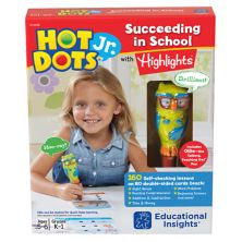 Образовательная аналитика Hot Dots Jr. Достигает успехов в школе Набор с яркими моментами Educational Insights