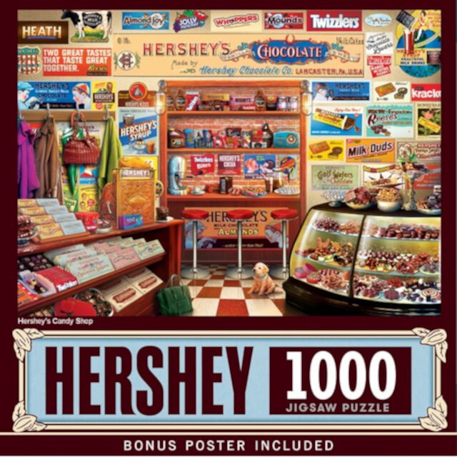 MasterPieces 1000 Piece Jigsaw Puzzle - Chocolate Factory - 19.25"x26.75" MasterPieces