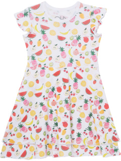 Многоярусное платье с поясом и рукавами для малышей (для малышей / малышей) Chaser Kids