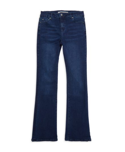 Girl&#8217;s High Rise Basic Boot Jeans Tractr