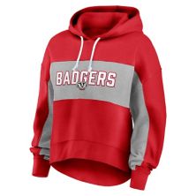 Женский флисовый свитшот Wisconsin Badgers NCAA