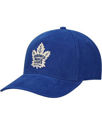 Мужская синяя вельветовая регулируемая шляпа Toronto Maple Leafs American Needle