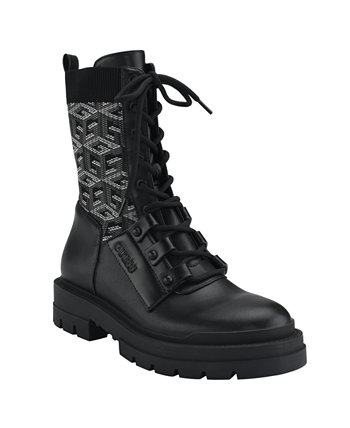 Женские армейские ботинки на шнуровке Odalis GUESS