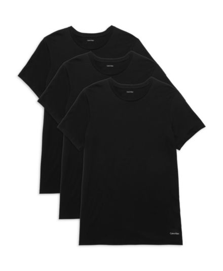 Комплект из 3 хлопковых футболок с короткими рукавами Calvin Klein