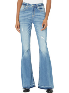 Расклешенные джинсы с высокой посадкой в цвете Голубой Miss Me