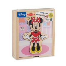 Деревянная игрушка Disney's Minnie Mouse Mix & Match Dress-Up от Melissa & Doug Melissa & Doug