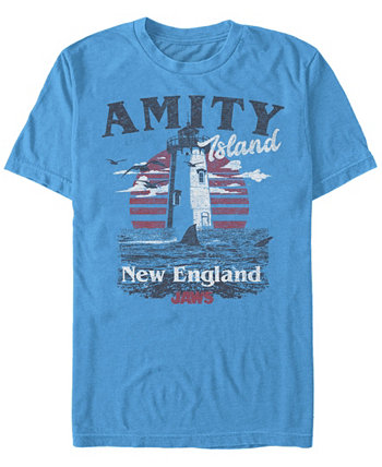 Мужская футболка с коротким рукавом Amity Island Destination FIFTH SUN