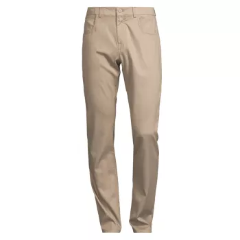 Stretch Five-Pocket Trousers Canali