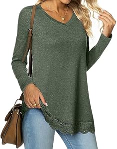 Женская Толстовка Netsmile Long Sleeve V-Neck Tunic для Леггинсов Netsmile