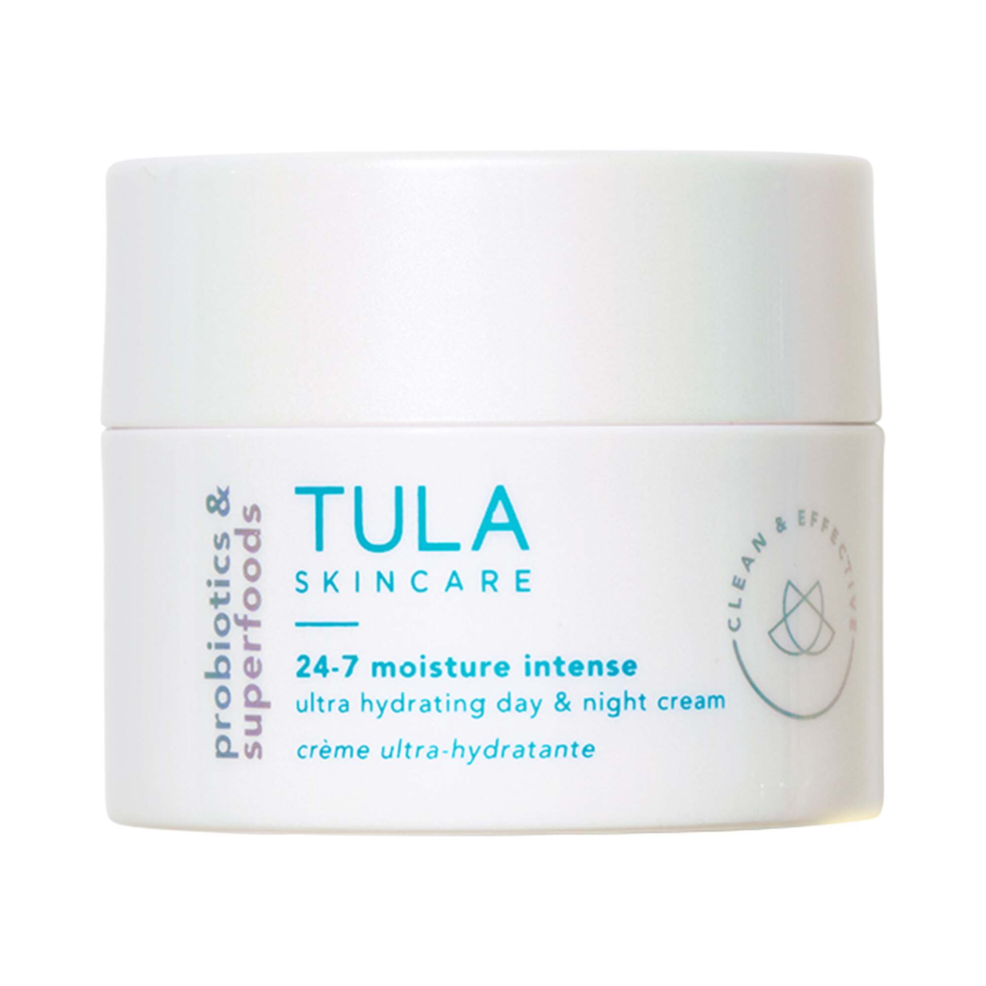 24-7 Moisture Intense Ultra Hydrating Day & Night Cream with Hyaluronic Acid + Squalane TULA Skincare