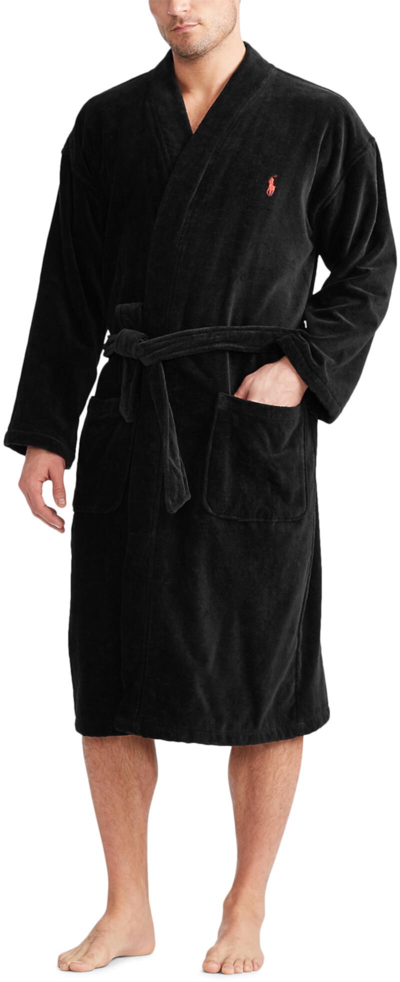 Терри велюровый халат-кимоно Ralph Lauren