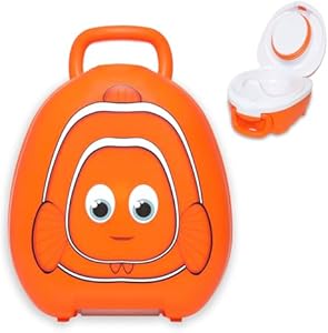 My Carry Potty - Bumble Bee Travel Potty, Award-Winning Portable Toddler Toilet Seat for Kids to Take Everywhere My Carry Potty