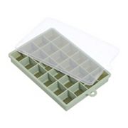 Silicone Ice Cube Tray With Lid For Freezer, Square Ice Cube Mould Cube Per Tray For Cocktail, Juice Unique Bargains