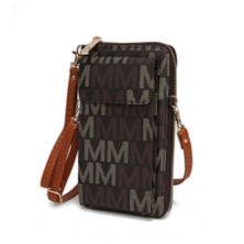 MKF Collection Cossetta 2 in 1 Cell Phone Crossbody/Wristlet by Mia K MKF Collection
