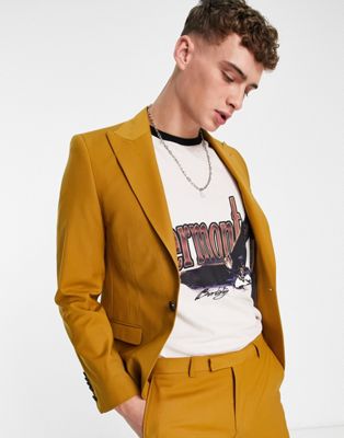 Желтый пиджак-бюстгальтер Twisted Tailor Twisted Tailor