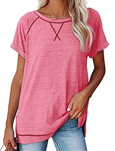 Aokosor Summer Tops for Women Casual 2025 Loose Fitting Outfits Workout Aokosor