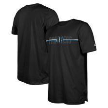 Мужская футболка New Era Black Carolina Panthers 2023 Training Camp NFL New Era