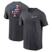 Men's Nike Anthracite New York Mets Americana T-Shirt Nitro USA