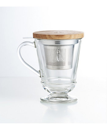 Чайная чашка Napoleon Bee на 14 унций, заварочный узел и крышка La Rochère