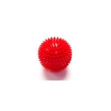 Мяч для массажа глубоких тканей с шипами, красный HWR