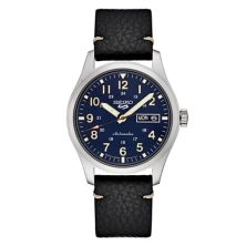 Мужские часы Seiko 5 Sports из нержавеющей стали с синим циферблатом — SRPG39 Seiko