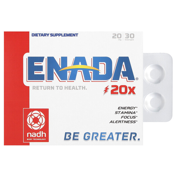 20x, 20 мг, 30 пастилок ENADA
