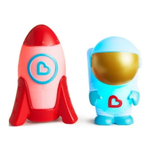 Munchkin® Galaxy Buddies™ Water Safe Light Up Baby and Toddler Bath Toy, Astronaut/Rocket, Unisex Visit the Munchkin Store