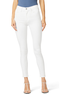 Суперузкие лодыжки Barbara с высокой талией в белом цвете Hudson Jeans