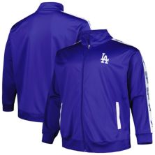 Мужская трикотажная спортивная куртка Royal Los Angeles Dodgers с молнией во всю длину Unbranded