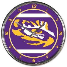 WinCraft LSU Tigers Chrome Wall Clock Unbranded