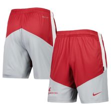Мужские шорты Nike Crimson/Gray Washington State Cougars Performance Player Nitro USA