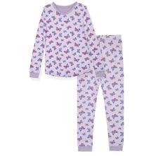 Пижамный комплект Sleep On It для девочек, комплект из двух предметов из сверхмягкого джерси и плотного прилегания - для девочек Sleep On It