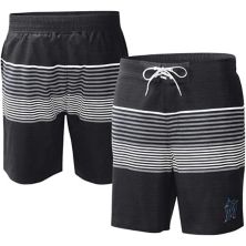 Мужские черные шорты для плавания G-III Sports by Carl Banks Miami Marlins Coastline Volley In The Style