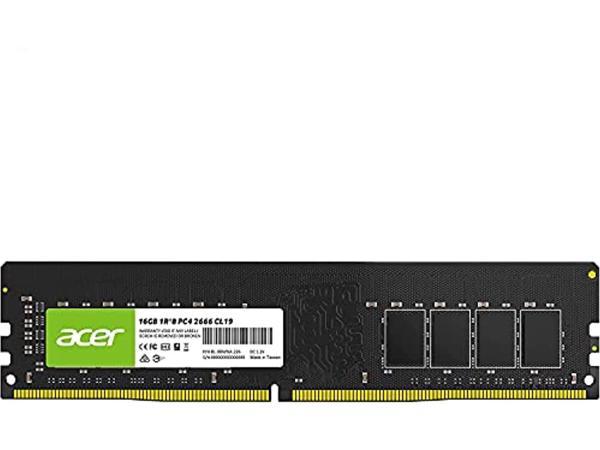Acer UD100 16 ГБ 288-контактный DDR4 SDRAM DDR4 2666 Память для настольных ПК Модель BL.9BWWA.226 Acer America