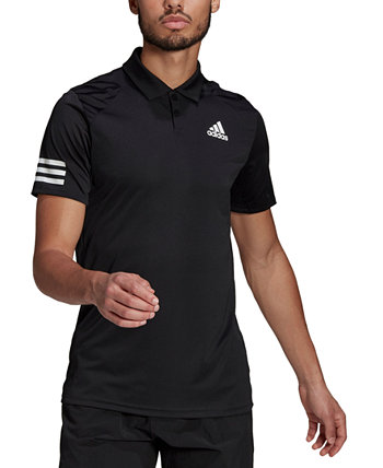 Мужская рубашка-поло с 3 полосками Aeroready Tennis Club Adidas