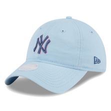 Women's New Era New York Yankees Multi Light Blue 9TWENTY Adjustable Hat New Era
