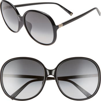 Крупногабаритные круглые солнцезащитные очки с градиентом 63 мм Givenchy