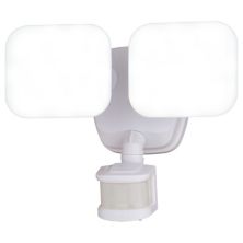 Theta 2 Light LED Outdoor Motion Sensor Adjustable Security Flood Light White Vaxcel