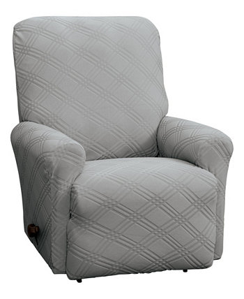 black and white recliner cover