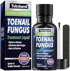 Toenail Fungus Treatment Extra Strength, Nail Fungus Treatment for Toenail, Fungus Nail Treatment, Nail Fungus Treatment for Fingernails (1oz) Tobcharm