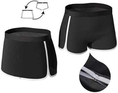 Man’s Boxer Brief, Mans Underwear, men's skirt, separate underwear, suitable for both skirt and pants Tkala Fashion