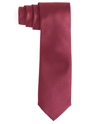 Мужской тонкий галстук с однотонной текстурой, созданный для Macy's Alfani