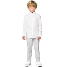 Белая однотонная рубашка OppoSuits для мальчиков 2-8 лет OppoSuits