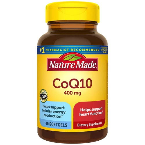 Nature Made CoQ10 — 400 мг — 40 капсул Nature Made