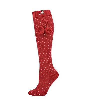 Women's Crimson Alabama Crimson Tide Knee High Socks ZooZatz