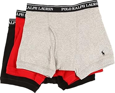 Polo Ralph Lauren 3-Pack Boxer Brief Andover Heather MD Polo Ralph Lauren