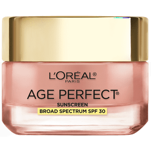 L'Oreal Paris Age Perfect Rosy Tone Sunscreen Cream Broad Spectrum for Face, SPF 30, 1.7 oz L'Oréal Paris