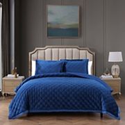 Bebejan 3 Piece Velvet Comforter Set Bebejan